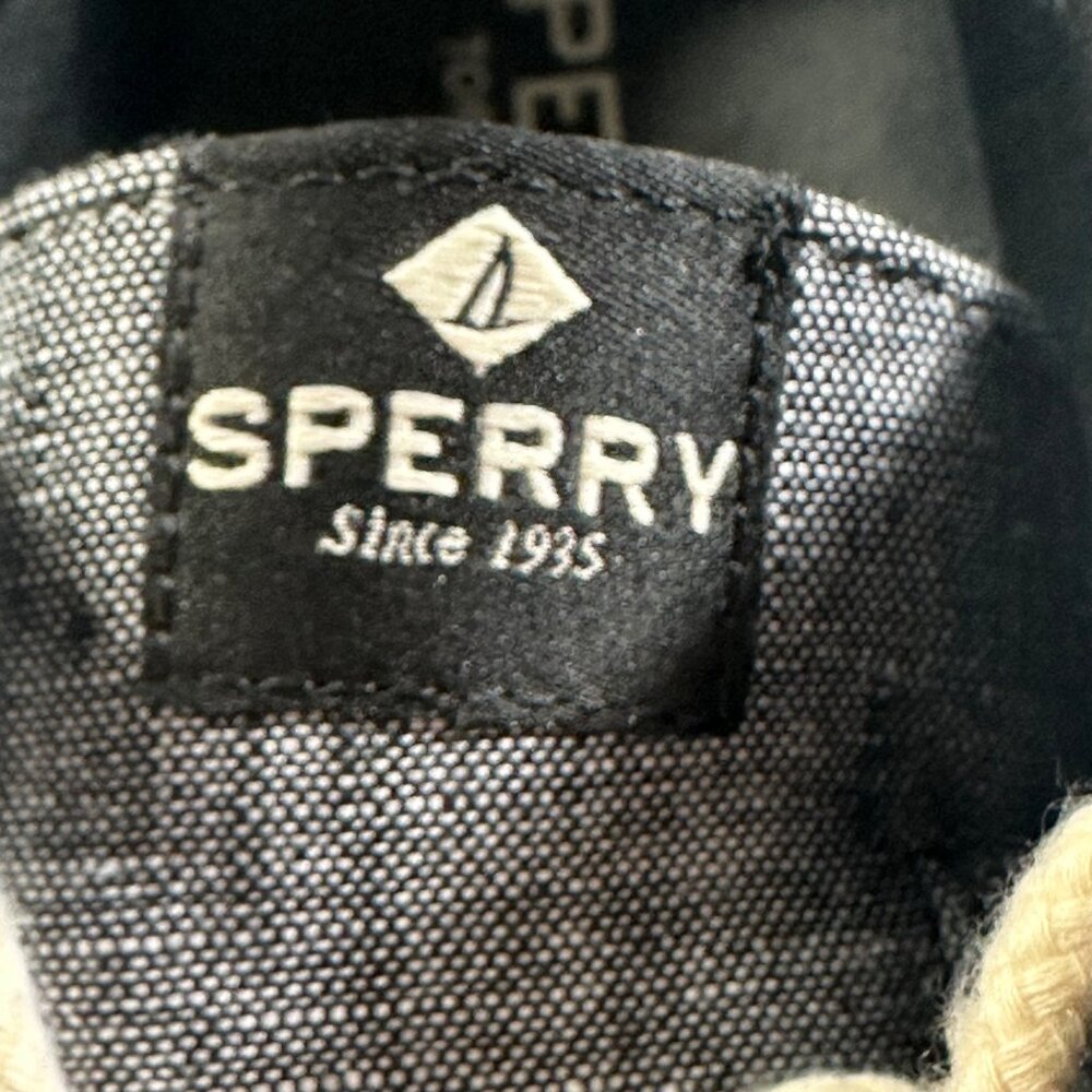 Sperry Mens Top-Sider Canvas Boat Shoes Lace-Up Closure Lightweight - Size 8.5 - Picture 6 of 8